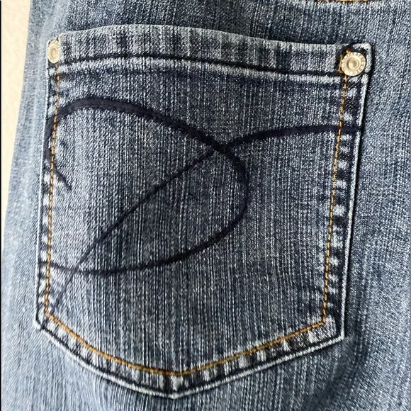 Chico’s Platinum Size 2 Denim Crop Jeans - Picture 11 of 16